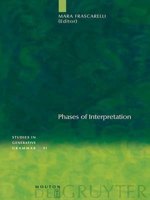 cover image of Phases of Interpretation